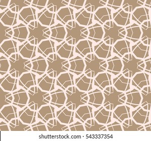 Color design geometric pattern. Seamless vector illustration beige color.