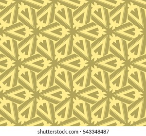 Color design geometric pattern. Seamless vector illustration yellow color.