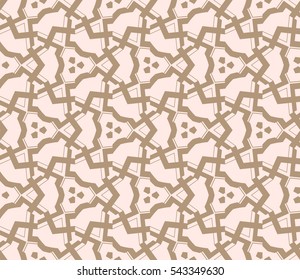 Color design geometric pattern. Seamless vector illustration beige color.