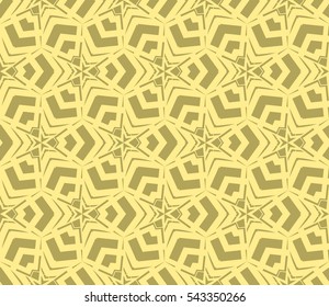 Color design geometric pattern. Seamless vector illustration yellow color.