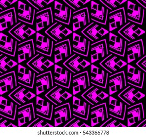 Color design geometric pattern. Seamless vector illustration purple color.