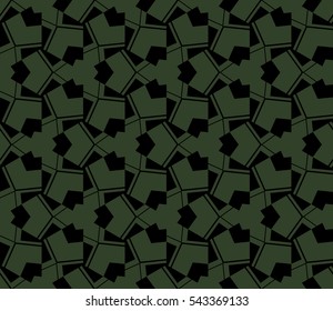 Color design geometric pattern. Seamless vector illustration green color.
