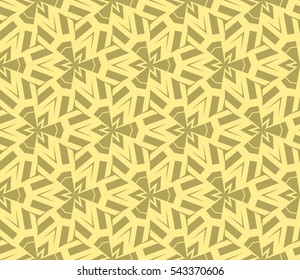 Color design geometric pattern. Seamless vector illustration yellow color.