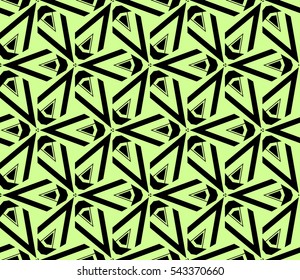 Color design geometric pattern. Seamless vector illustration green color.