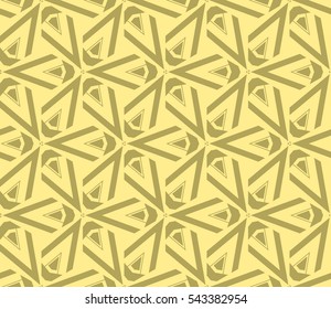 Color design geometric pattern. Seamless vector illustration yellow color.