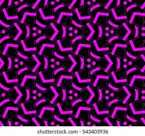 Color design geometric pattern. Seamless vector illustration purple color.