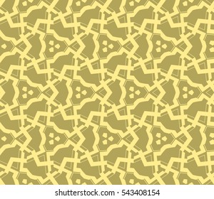 Color design geometric pattern. Seamless vector illustration yellow color.