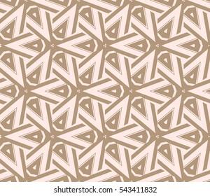 Color design geometric pattern. Seamless vector illustration beige color.