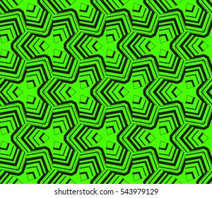 Color design geometric pattern. Seamless vector illustration green color.