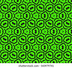 Color design geometric pattern. Seamless vector illustration green color.