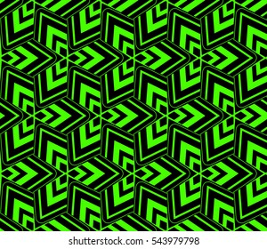 Color design geometric pattern. Seamless vector illustration green color.