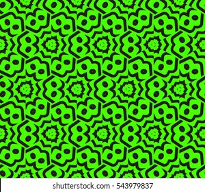 Color design geometric pattern. Seamless vector illustration green color.