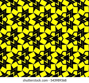 Color design geometric pattern. Seamless vector illustration yellow color.