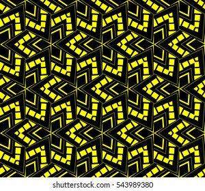 Color design geometric pattern. Seamless vector illustration yellow color.