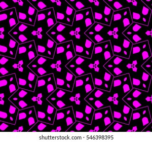 Color design geometric pattern. Seamless vector illustration purple color.