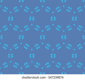 Color design geometric pattern. Seamless vector illustration blue color.