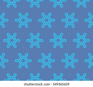 Color design geometric pattern. Seamless vector illustration blue color.