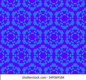 Color design geometric pattern. Seamless vector illustration blue color.