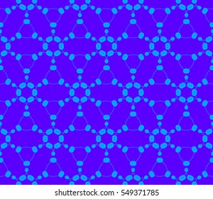 Color design geometric pattern. Seamless vector illustration blue color.