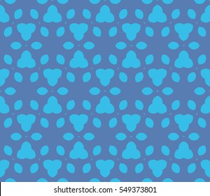 Color design geometric pattern. Seamless vector illustration blue color.