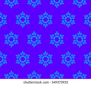 Color design geometric pattern. Seamless vector illustration blue color.