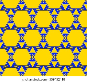 Color design geometric pattern. Seamless vector illustration yellow color.