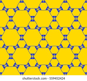 Color design geometric pattern. Seamless vector illustration yellow color.