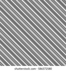 Color diagonal lines. Striped wallpaper. Seamless surface pattern design with symmetrical linear ornament. Stripes motif. Digital paper for page fills, web designing, textile print. Vector art.