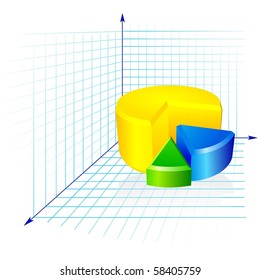 The color diagram with arrows