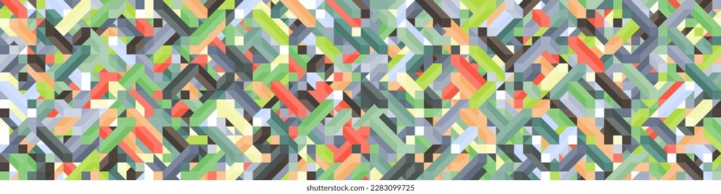 Color Diamonds illusion background abstract illustration