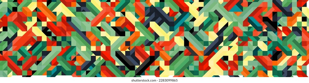 Ilustración abstracta del fondo de la ilusión de los diamantes de color