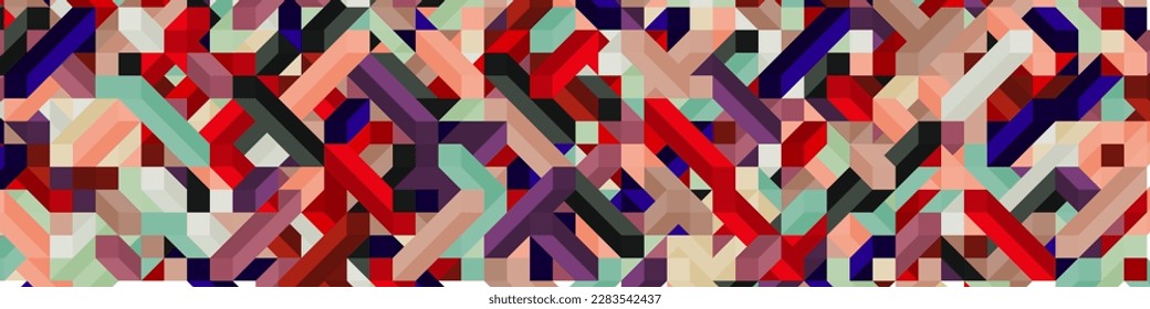 Color Diamonds Illustration Hintergrund, abstrakte Illustration