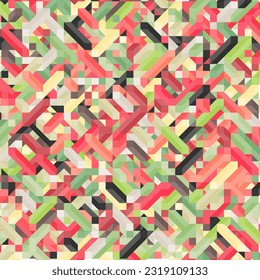 Color Diamonds illusion background abstract illustration