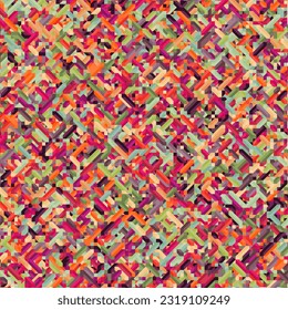 Color Diamonds illusion background abstract illustration