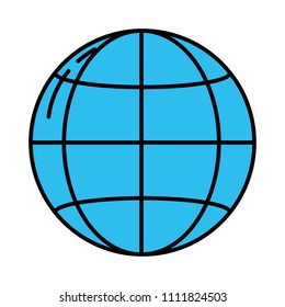 color digital network global connection data