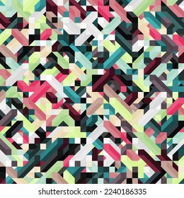Color Dimonds, Illustration, abstrakte Illustration