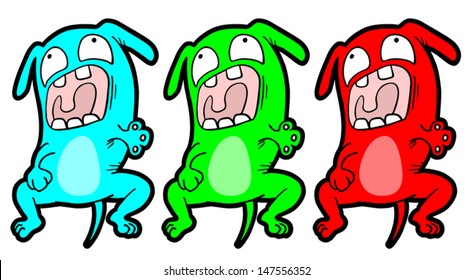Color dog