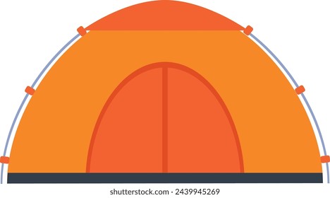 Color dome tent. Hiking camping travel equipment