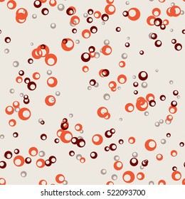Color donut messy vector pattern