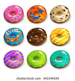 Color donuts set 2