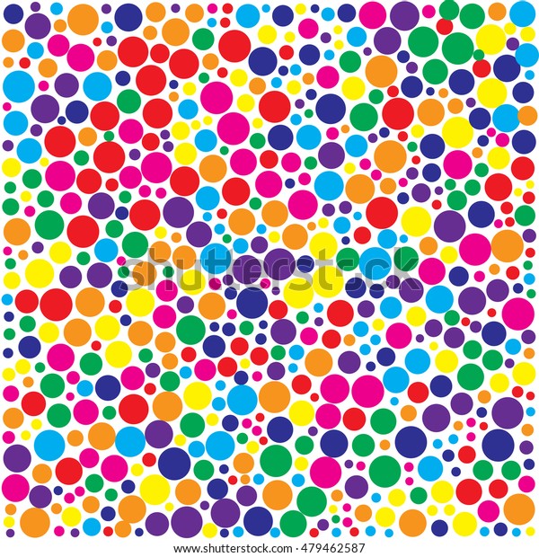 Color Dot Pattern Stock Vector (Royalty Free) 479462587