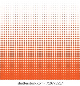 color dots halftone vector illustration
