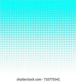 color dots halftone vector illustration