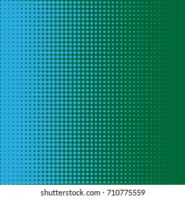 color dots halftone vector illustration