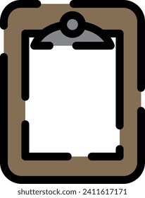 Color dotted line icon board