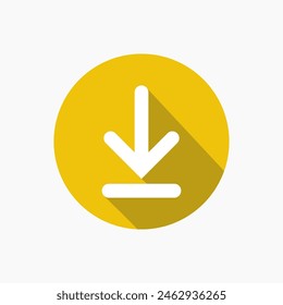  Herunterladene Farbe Button , Vektorillustration