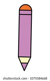 color draw artistic pencil school object