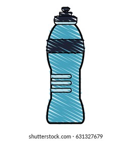 color drawing pencil cartoon sports bottle for liquids