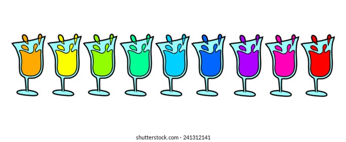 Color drink set