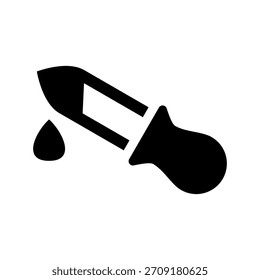 Color Dropper Icon Vector Symbol Design Illustration